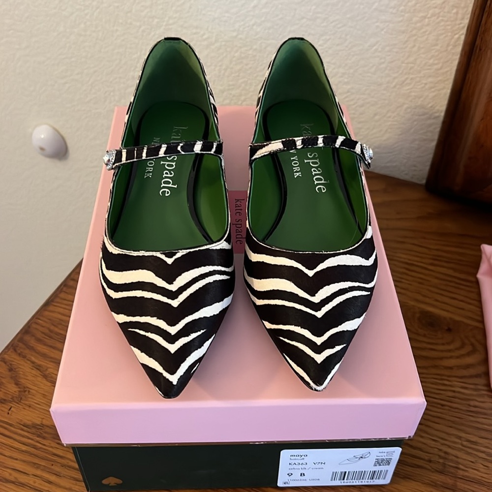 NIB, Kate Spade Maya flat, size 9